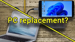Could Phones Replace your PC in the Future? | PocoPhone F1 Dualbooting Windows 11 and Android