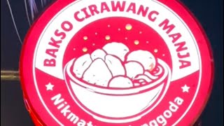 Bakso cirawang manja tebet rekomendasi kuliner jakarta selatan 24 jam enak, daging, urat, iga ada