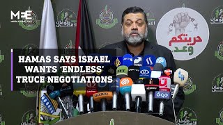 Hamas says Israel lacks clear position on a 'permanent ceasefire’