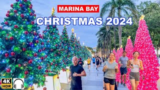 Singapore Christmas At The Bay 2024 | Marina Bay - Marina Square - Millenia Walk - Suntec City 🇸🇬🎄👍