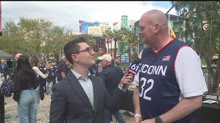 Donovan Clingan's father speaks ahead of UConn's matchup with Arkansas