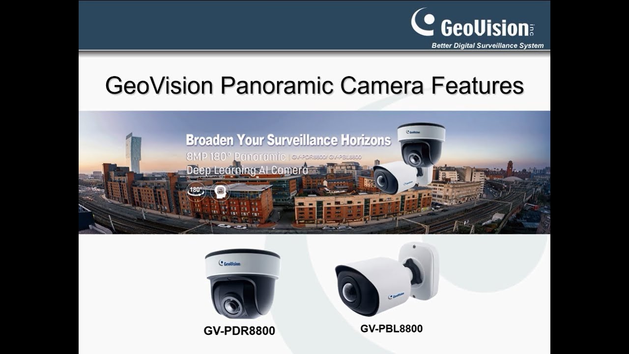 Panoramic Surveillance Camera | Wide-angle Coverage With AI | GeoVison ...