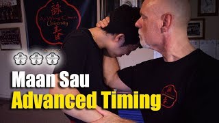 Advance Timing Maan Sau Pak Punch Counter | Sifu Brian Tufts | AZ Wing Chun Gung Fu Association