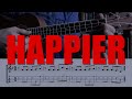 Happier by Marshmellow Ukulele + Tab