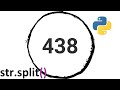 Learn Python Pandas| Video 11 - splitting strings with the str.split() function
