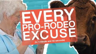 Every Pro-Rodeo Excuse | New Zealand Rodeo