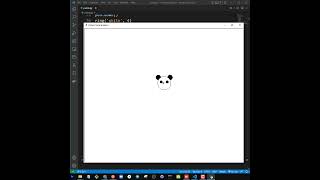 Python Program to Draw a Panda using Turtle Graphics