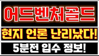 [어드벤쳐골드 분석] \