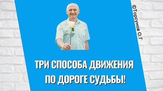 Три способа движения по дороге Судьбы! Торсунов лекции