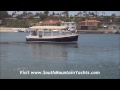 duffy electric boat underway by south mountain yachts