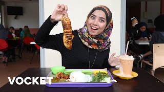 VOCKET MAKAN: Sotong Bakar Besar Muka Di Nasi Dulang Sungai Ramal