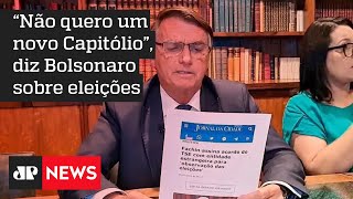 Bolsonaro critica Fachin e chama embaixadores para debater eleições