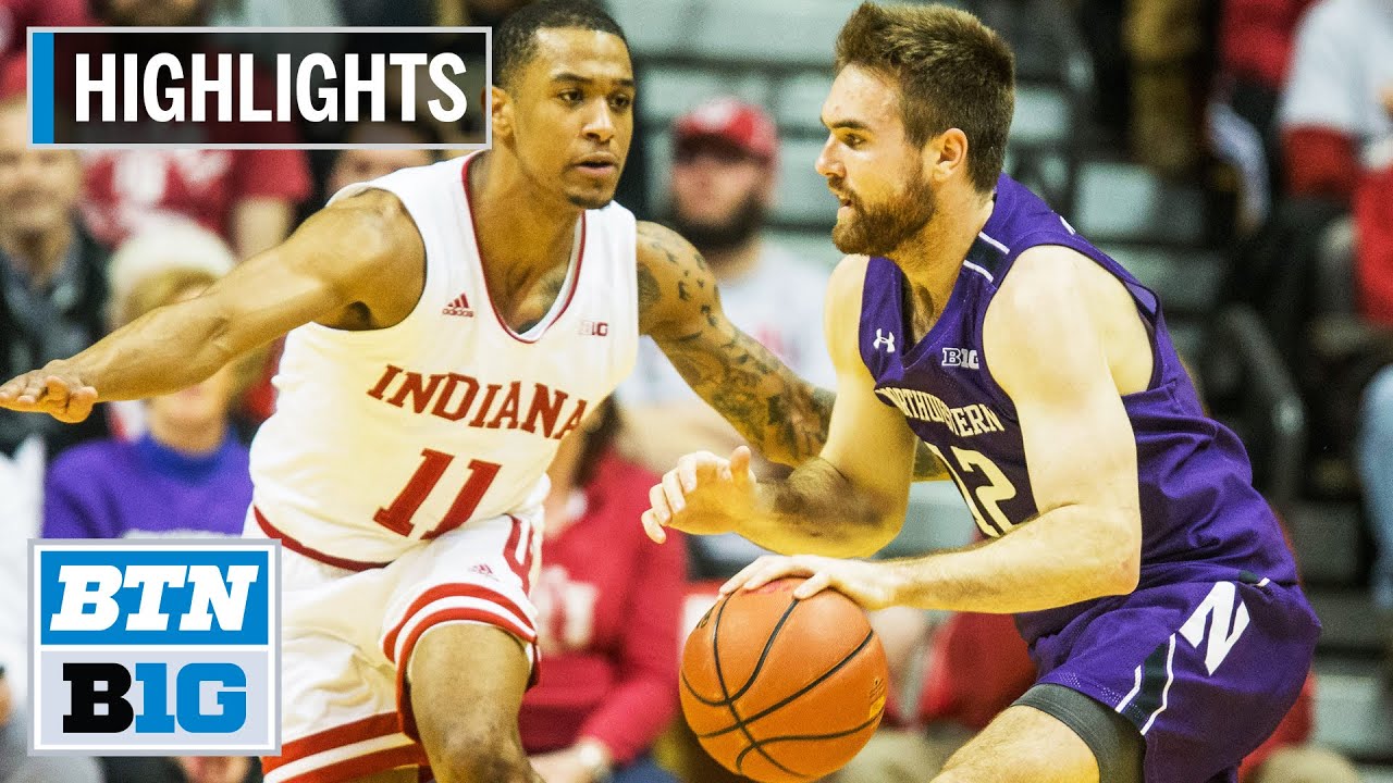 Highlights: Hoosiers Rally For Home Win | Northwestern At Indiana | Jan ...