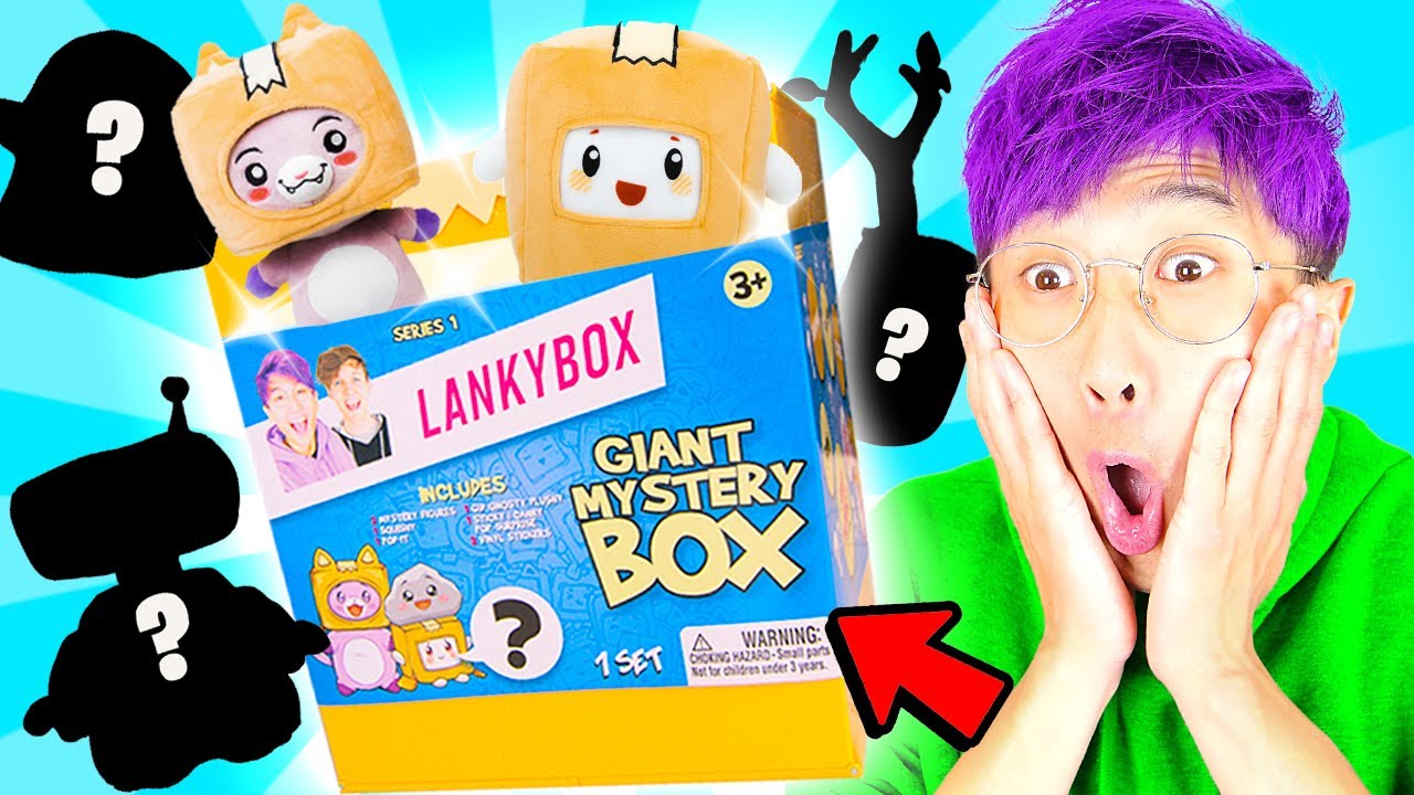 UNBOXING *ALL NEW* LANKYBOX MERCH!? (SECRET TOYS REVEALED!) - YouTube