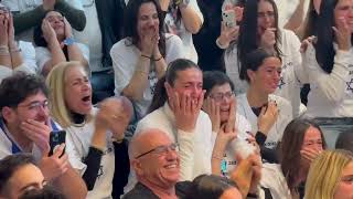 Family and friends of Omer Shem Tov watch his release after surviving 505 days in Gaza