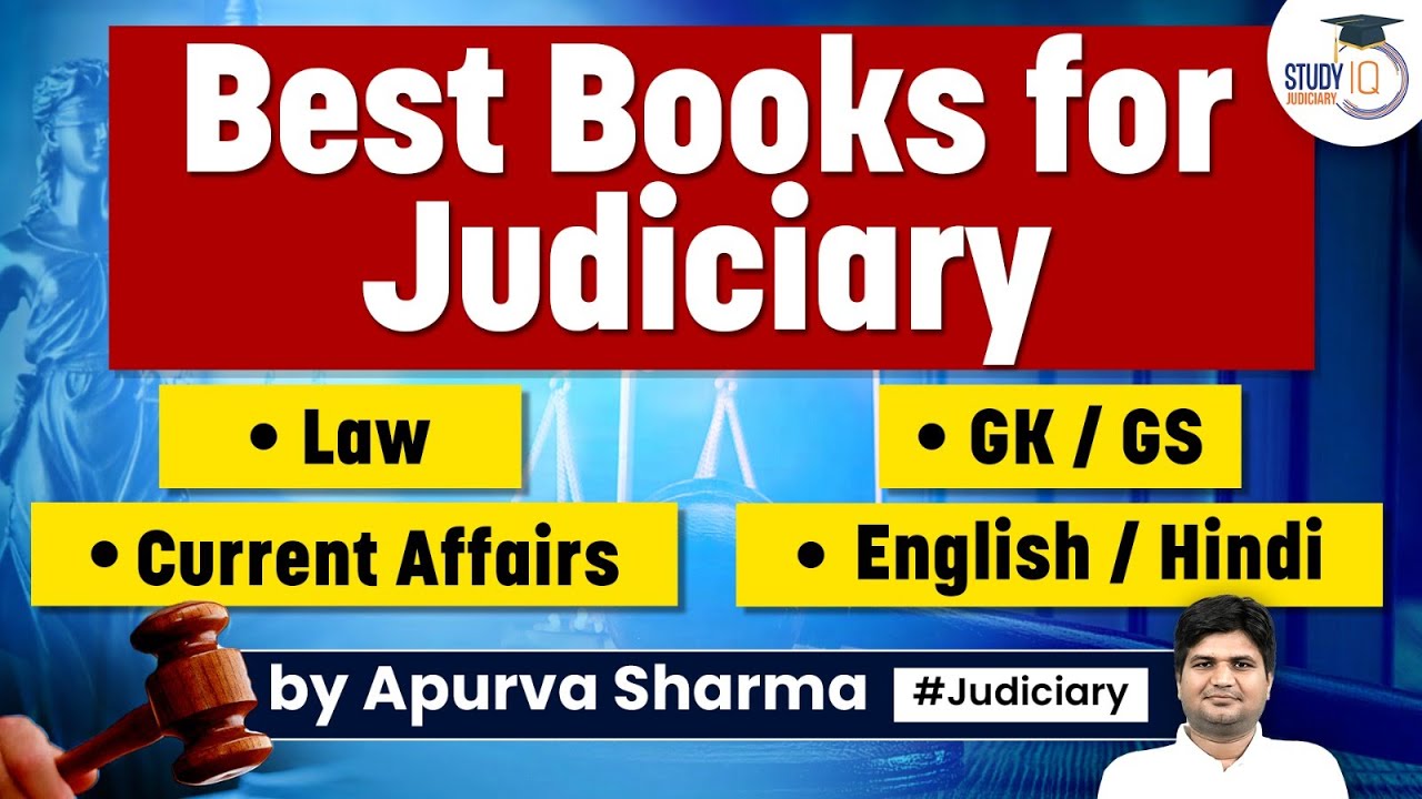 Best Books For Judiciary Exam: Law, GK/GS, Language | StudyIQ Judiciary ...