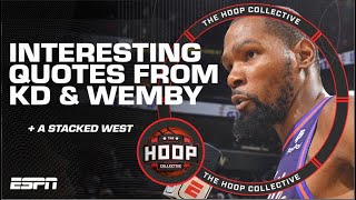 Kevin Durant & Victor Wembanyama’s INTERESTING quotes 👀 | The Hoop Collective