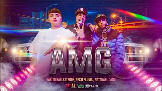 Natanael Cano x Gabito Ballesteros x Peso Pluma - AMG (Official Video)