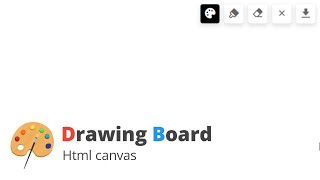 Drawing Board using Html canvas - devsuggest