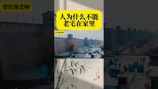 为什么不能老宅在家里？#国学 #曾仕强国学智慧 #中华传统文化 #人生感悟 #国学传承