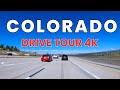 Driving Tour in 4K HDR | Denver, Colorado | Explore C-470 Freeway | Scenic Drive Experience | USA