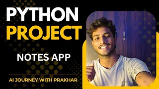 💻 Create a Simple Notes App in Python | CLI Based | Full Tutorial