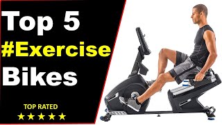 ✅Top 5 Best Exercise Bikes–Top Bikes for Cycling at Home