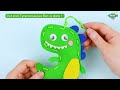 avenir 4 in 1 dinosaur craft kit