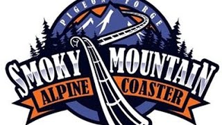Smokey Mountain Alpine Coaster POV. Pigeon Forge TN.