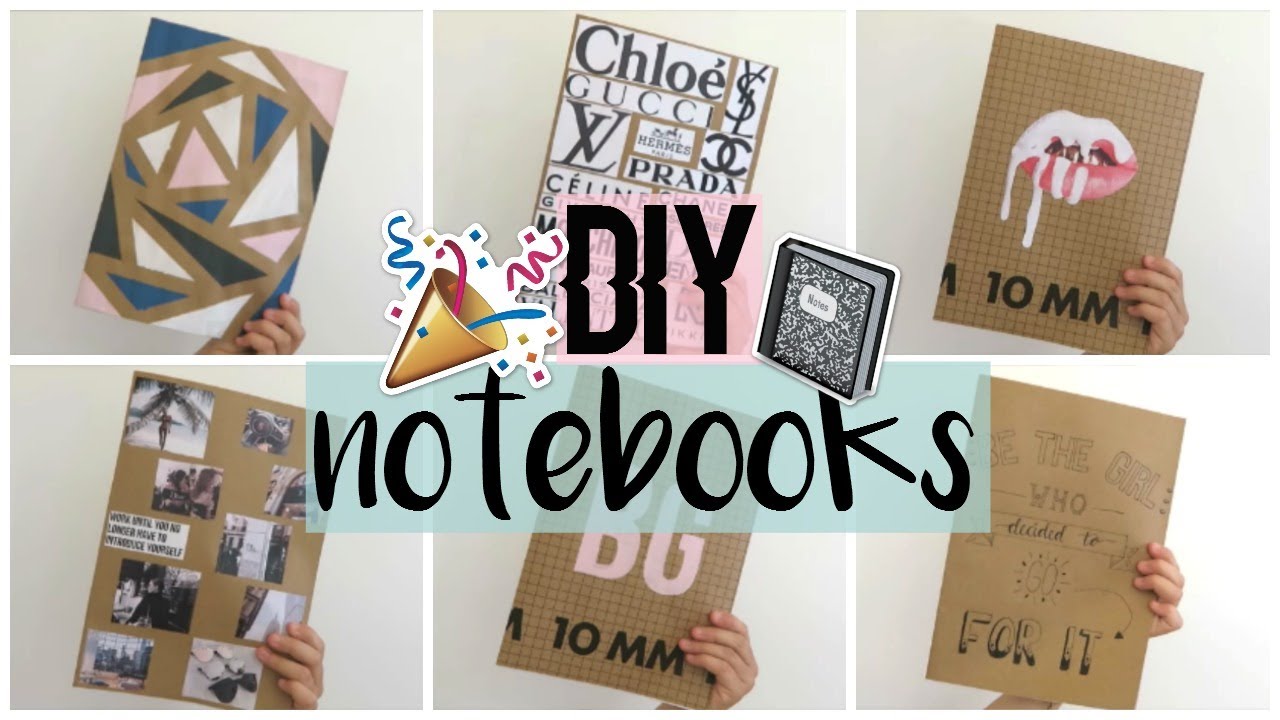 Diy Notebooks Youtube