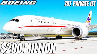 Inside The $200 Million Boeing 787 Private Jet