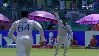 Rohit Sharma takes a one-handed catch to dismiss Litton Das | Day 4, 2nd Test, IND VS BAN