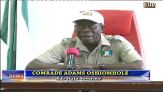 Gov. Oshiomhole inaugurates Governing Council of Edo University Iyamoh