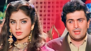 Tere Dard Se Dil Aabad Raha 💔 90s 💔 Jhankar Deewana | Shahrukh Khan | Rishi Kapoor | Divya Bharti