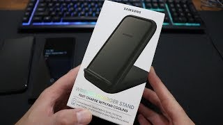 Samsung 15W Fast Charge 2.0 Wireless Charger Stand Unboxing/Review