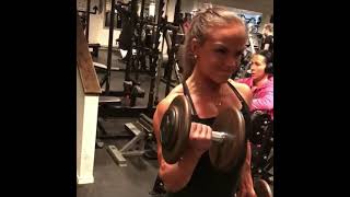 Melinda Lindmark Ripped Female Muscle Huge Biceps
