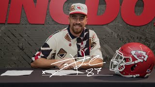 Travis Kelce Reacts to Contract Extension