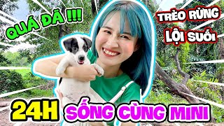 Thử Thách 24h Sống Cùng Mini - Vê Vê Channel