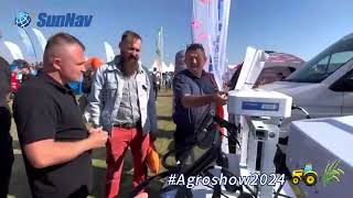 NST㈱Agro Show 2024!ポーランド農業展示会2024　自動操舵システム