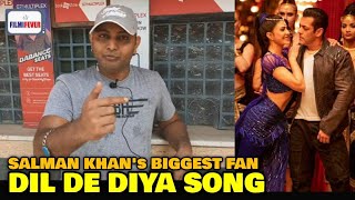 Dil De Diya - Radhe Song | Salman Khan's Biggest Fan REACTION | Himesh Reshamiya | Jacqueline F