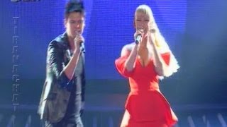 Kristo Thano \u0026 Tuna - Bileta vs Moves like Jagger (X Factor Albania Live Show 14)