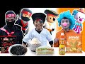 PILIH KARAKTER STUMBLE GUYS SESUAI MAKANAN 1 WARNA PART 2! ARIK JADI NINJA?? | Mikael TubeHD