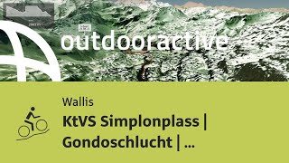 Mountainbike-tour im Wallis: KtVS Simplonplass | Gondoschlucht | Stockalperweg | Brig