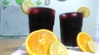 How me and my mom made our sweet delicious ZOBO in Eiis called (HABISCUS)