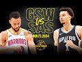 Golden State Warriors vs San Antonio Spurs Full Game Highlights | Nov 23, 2024 | FreeDawkins