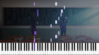 Komi Can't Communicate - A High School Life Without Struggles Piano