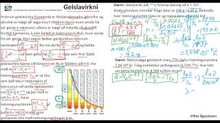 FlensEDLI3NE05Vendikennsla7Geislavirkni