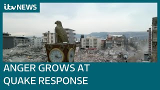 Erdogan begs 'forgiveness' over Turkey's earthquake response as 100 injured in new tremor | ITV News