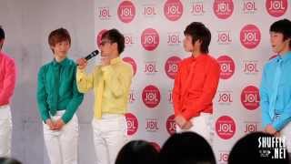 131120 JOL BEE SHUFFLE 하나만알아줘 하나만믿어줘