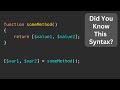 PHP Array Destructuring: Example from Laravel Pulse